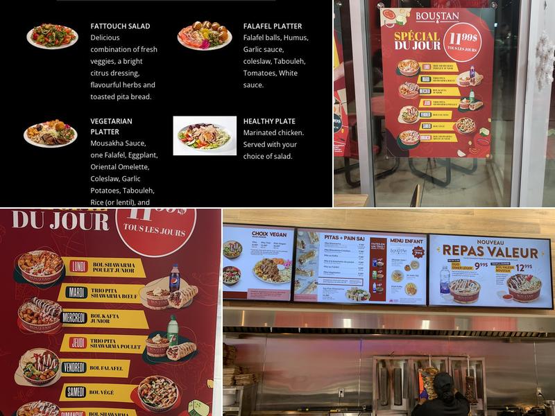 Restaurant Boustan Menu