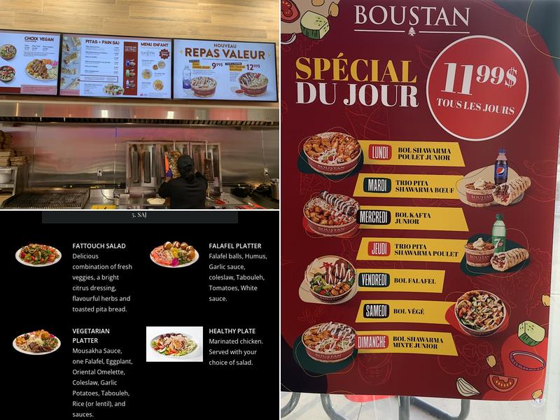 Restaurant Boustan Menu