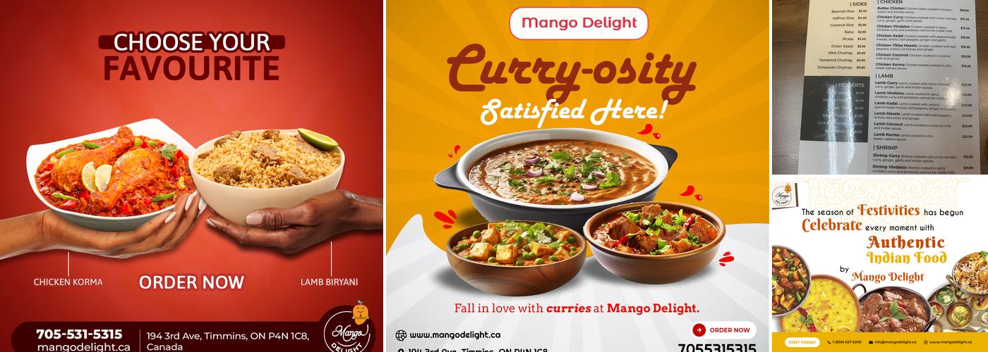 Mango Delight Menu
