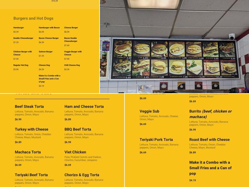 Duffin's Donuts Menu
