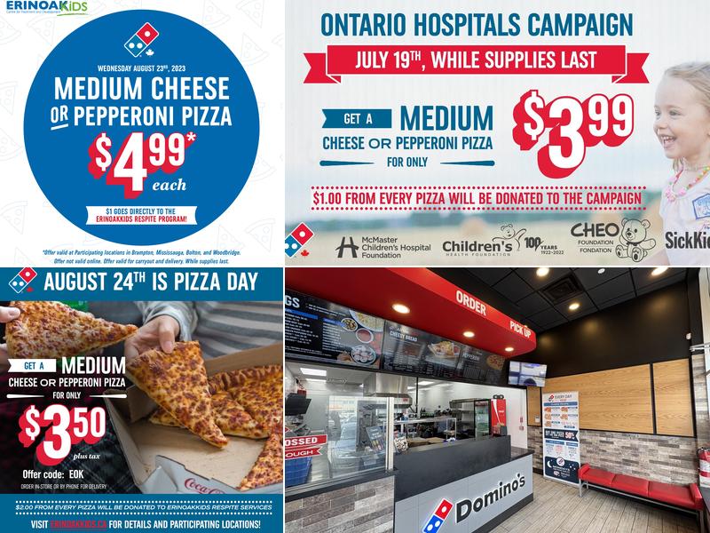 Domino's Pizza Menu