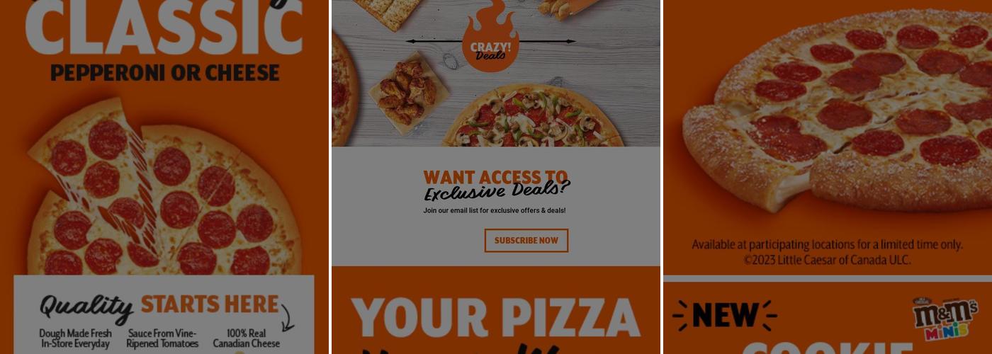 Little Caesars Pizza Menu