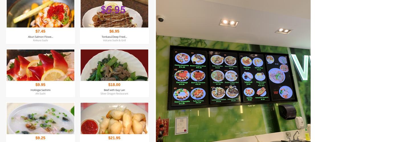 Vina Vietnamese Menu