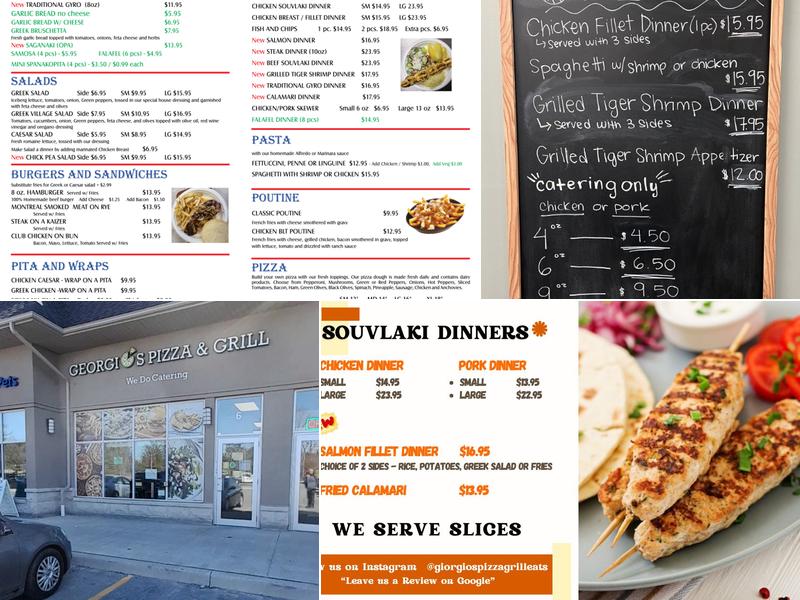 Georgio's Pizza & Grill Menu