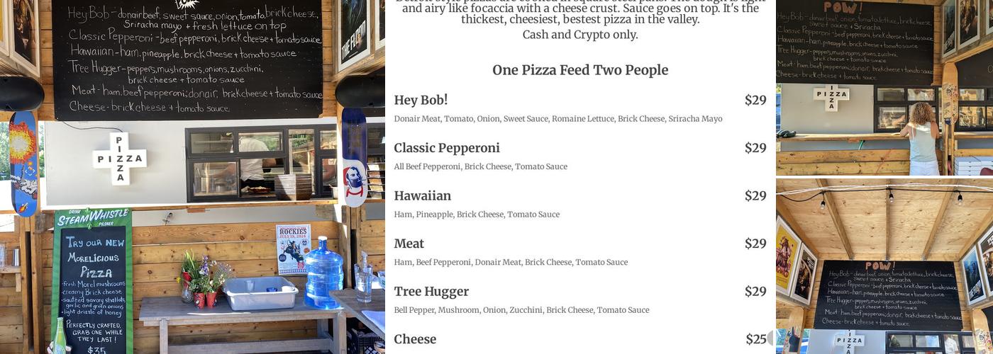 POW Pizza - Windermere, B.C. Menu