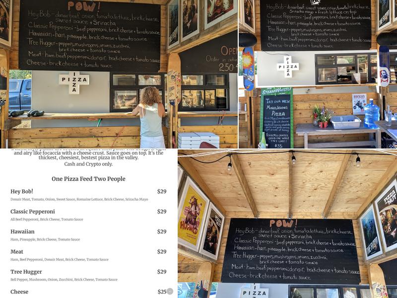 POW Pizza - Windermere, B.C. Menu