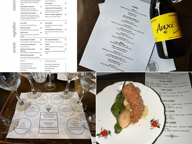 Gladstone Commons Menu