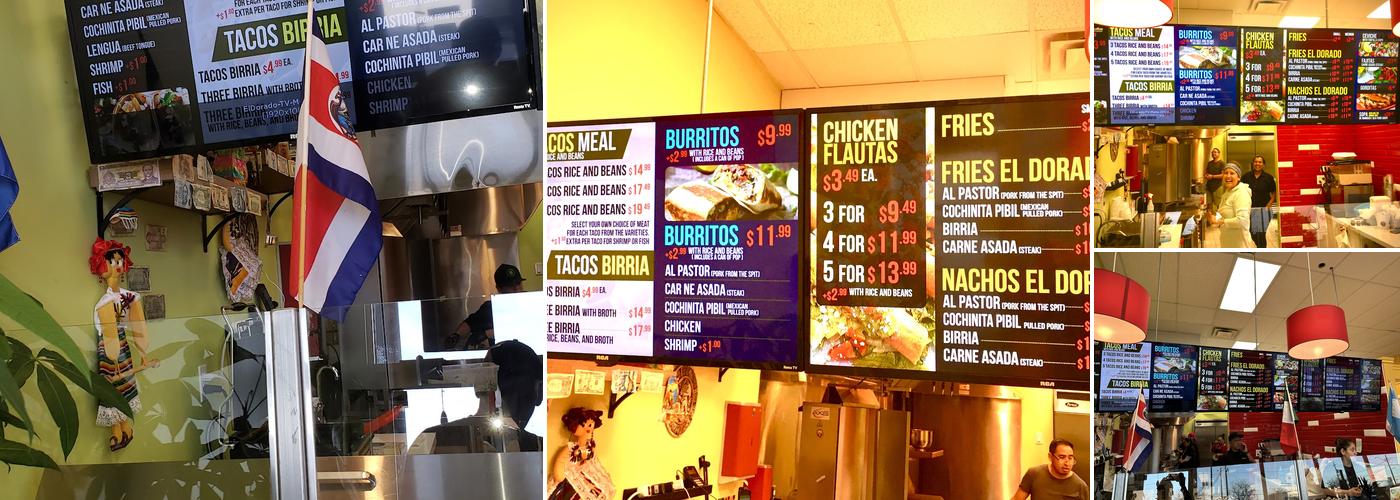 El Dorado Tacos Menu