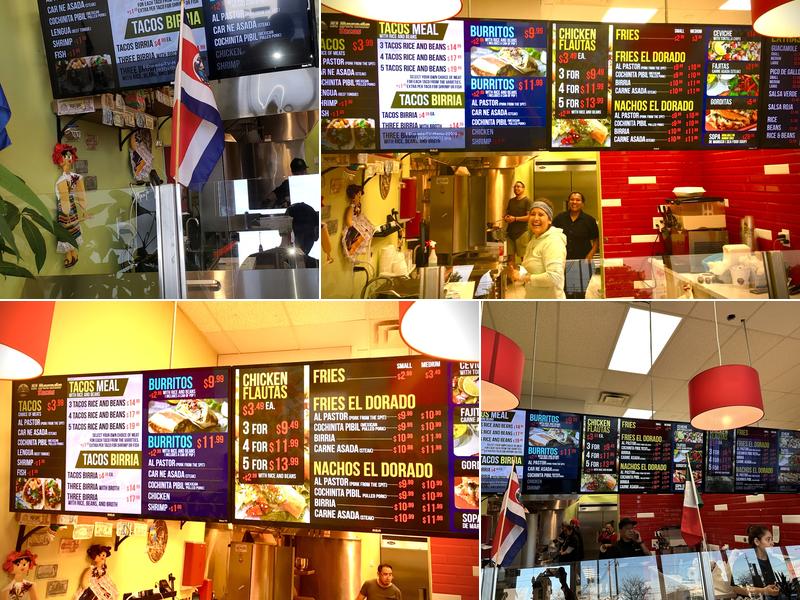 El Dorado Tacos Menu