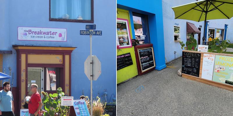 The Breakwater Ice Cream & Coffee Bar Menu