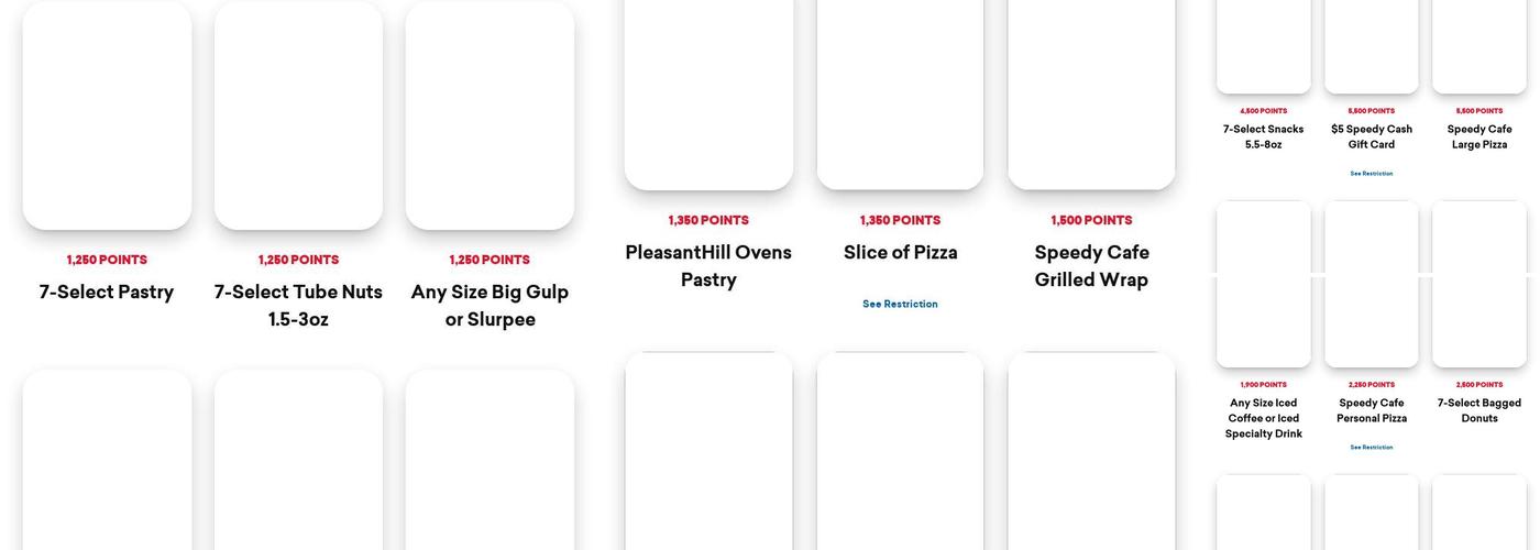 Speedy Cafe Menu