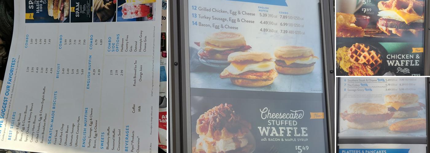 Biscuitville Menu