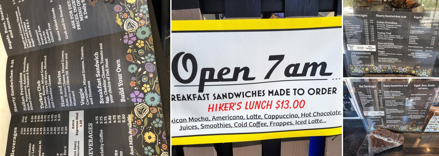 Windflower Corner Coffee Menu