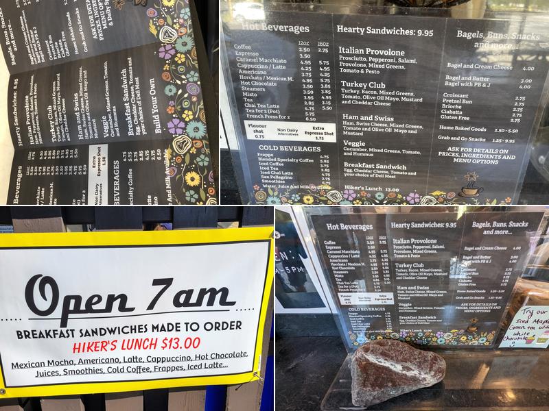 Windflower Corner Coffee Menu