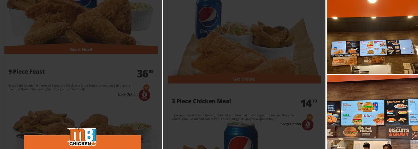 Mary Brown's Chicken Menu