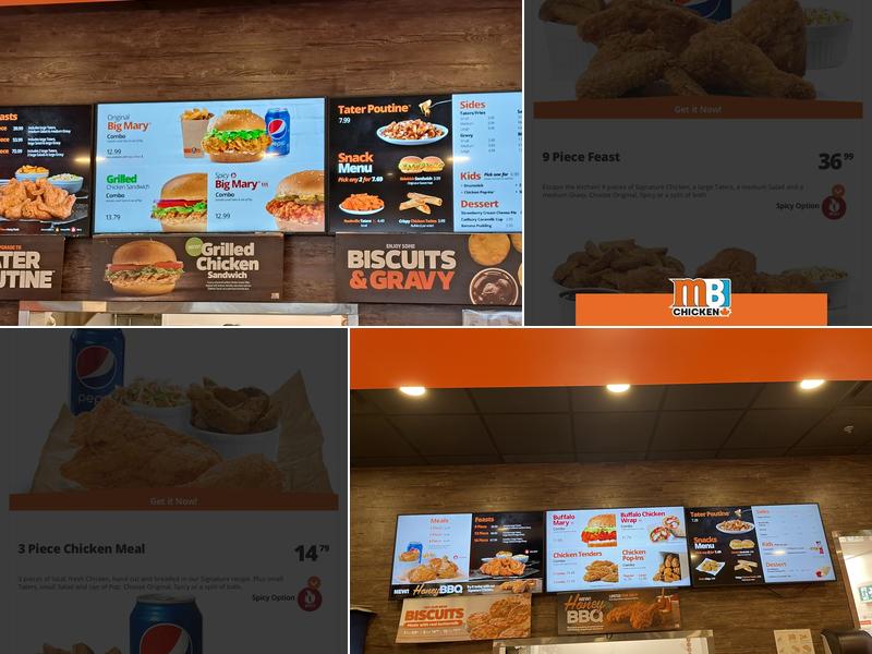 Mary Brown's Chicken Menu