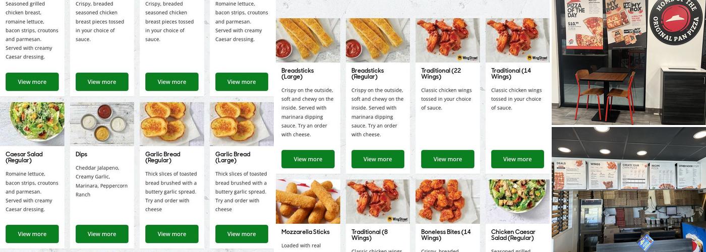 Pizza Hut Menu