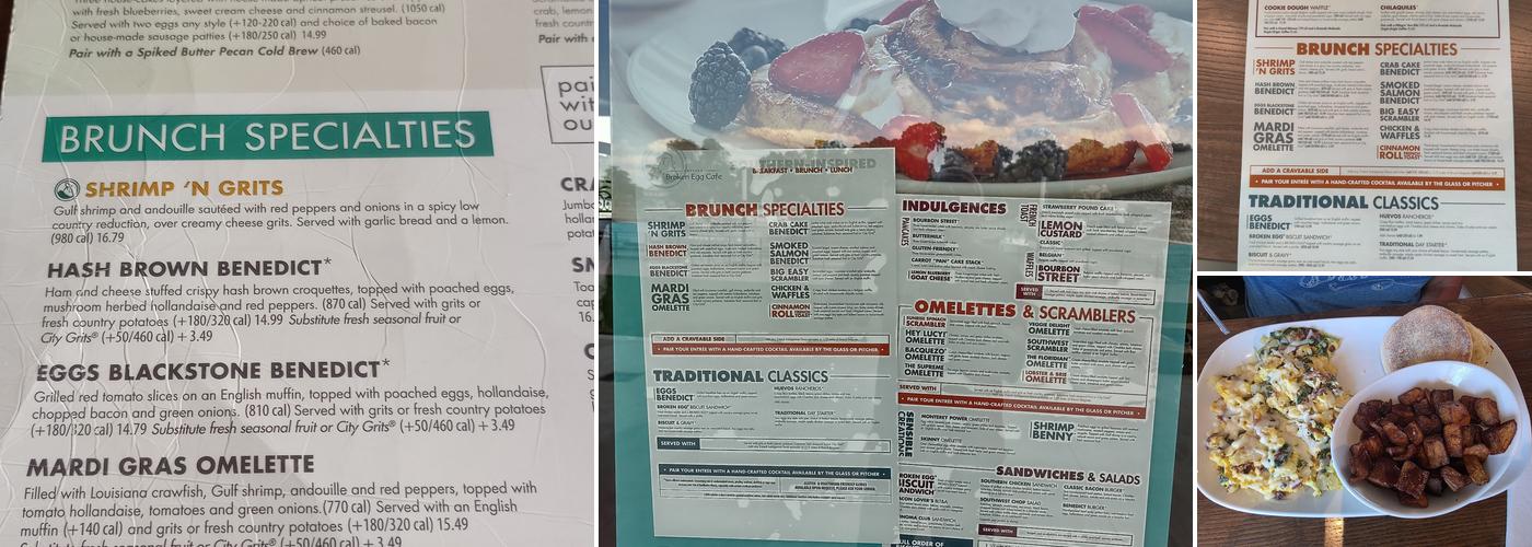 Another Broken Egg Cafe Menu