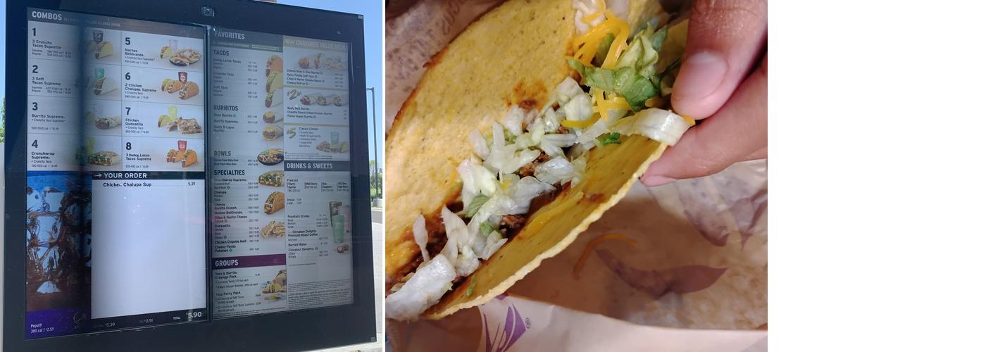 Taco Bell Menu
