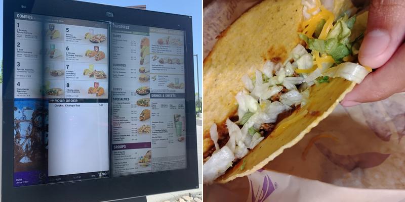 Taco Bell Menu