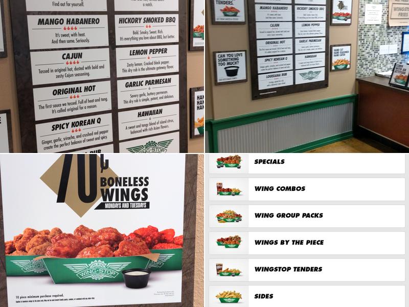 Wingstop Menu