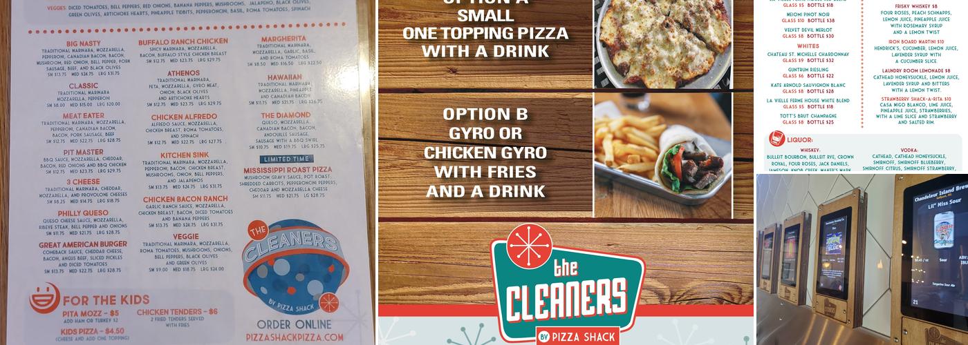 The Cleaners by Pizza Shack Menu