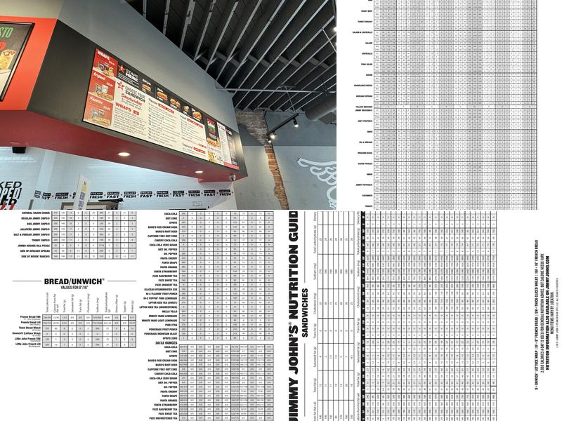 Jimmy John's Menu