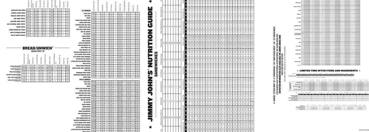 Jimmy John's Menu