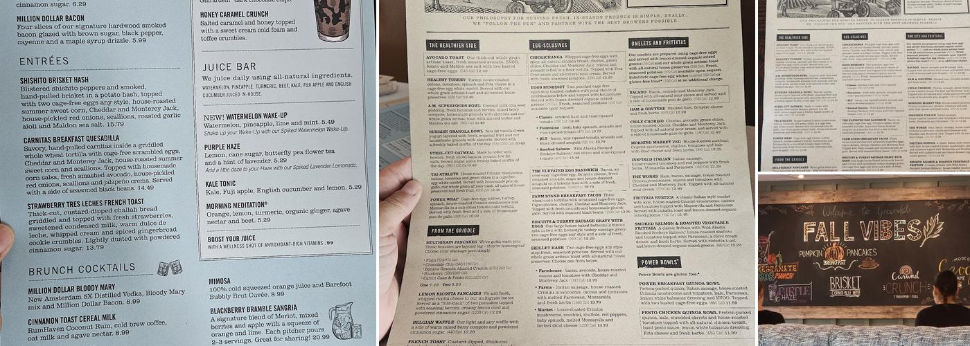 First Watch Menu