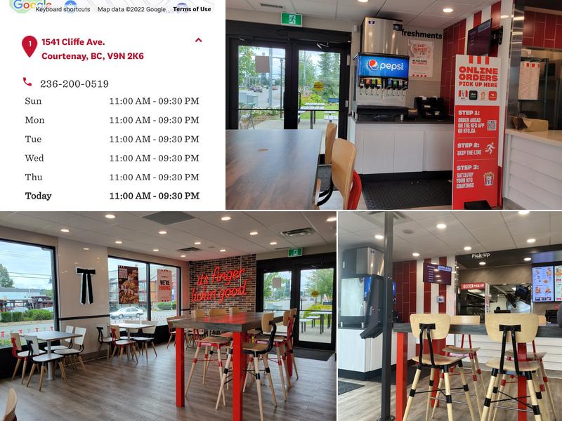 KFC 1541 Cliffe Ave, Courtenay