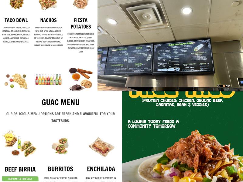 Guac Mexi Grill Menu