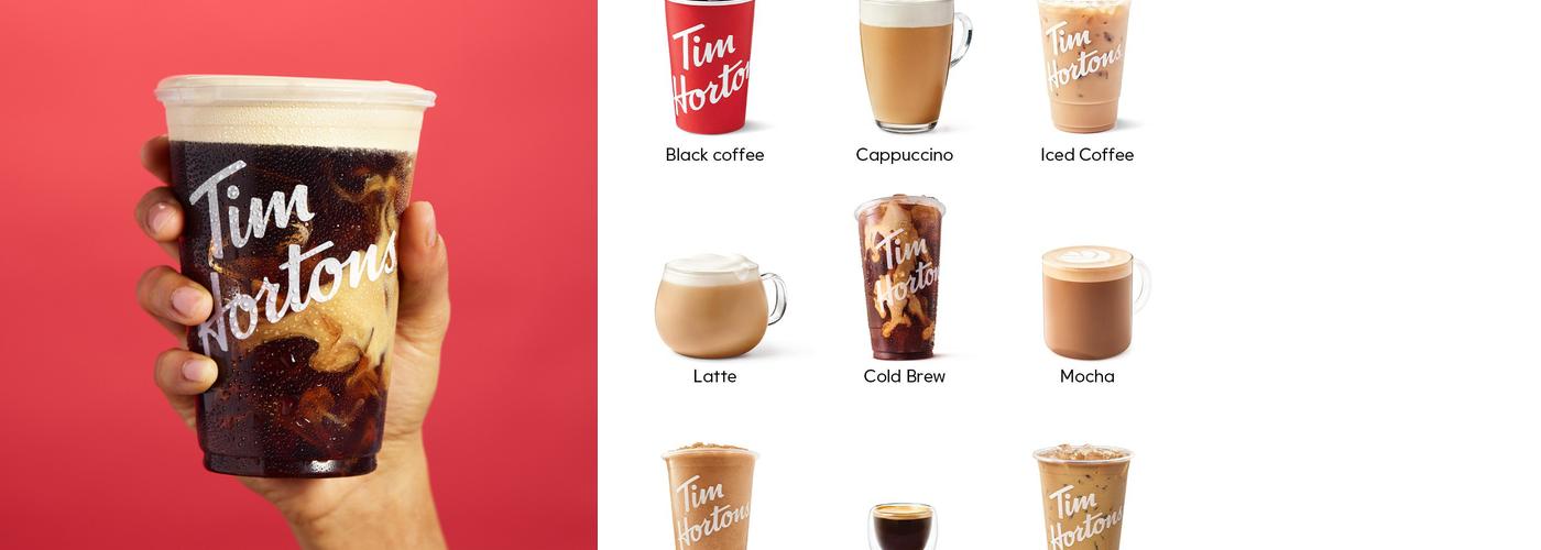 Tim Hortons Menu