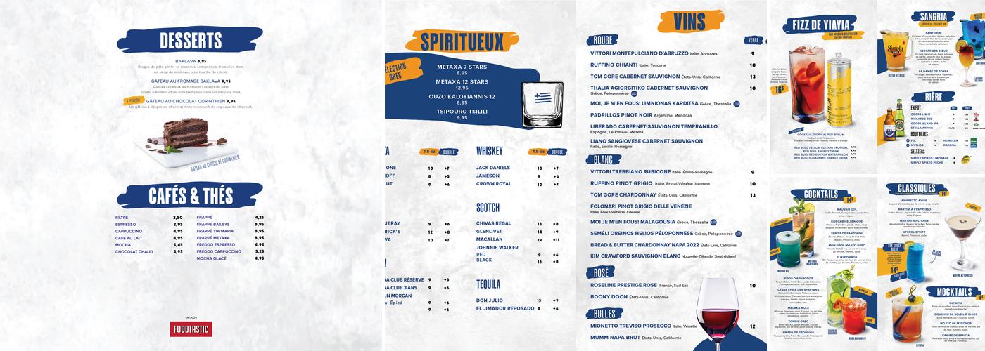 Souvlaki Bar (Boisbriand) Menu