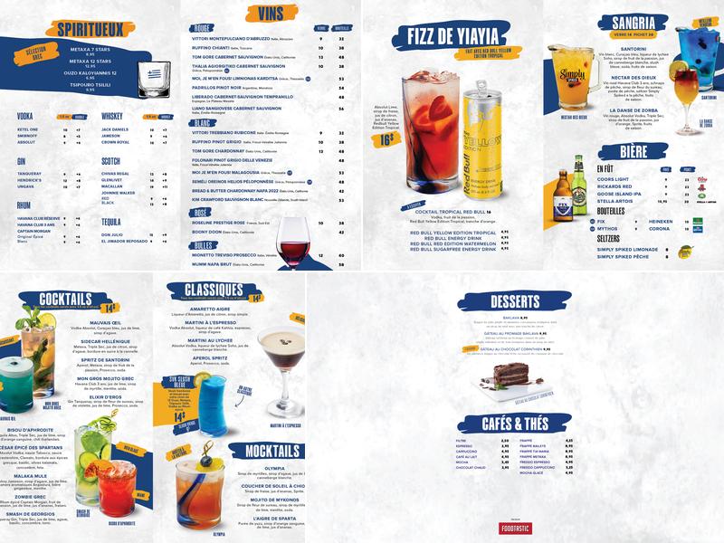 Souvlaki Bar (Boisbriand) Menu