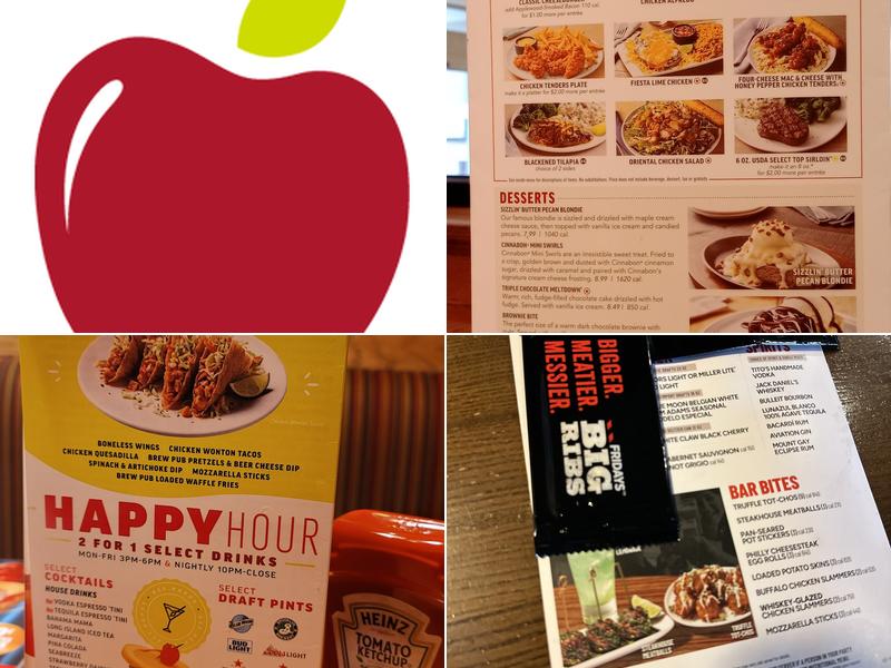 Applebee's Grill + Bar Menu