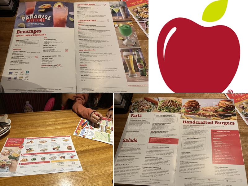 Applebee's Grill + Bar Menu
