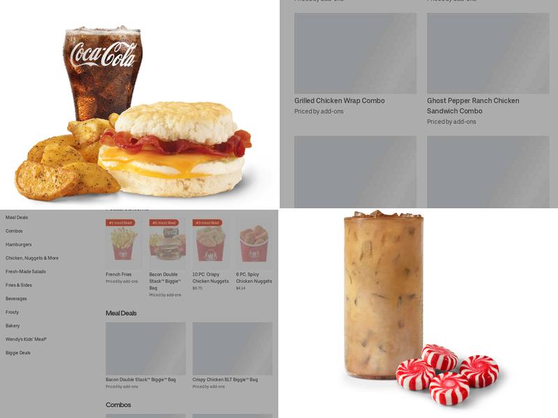 Wendy's Menu