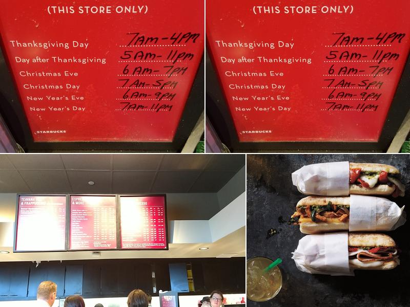 Starbucks Menu