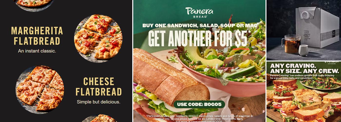Panera Bread Menu