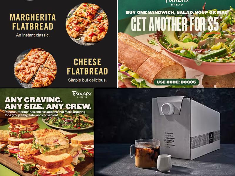 Panera Bread Menu