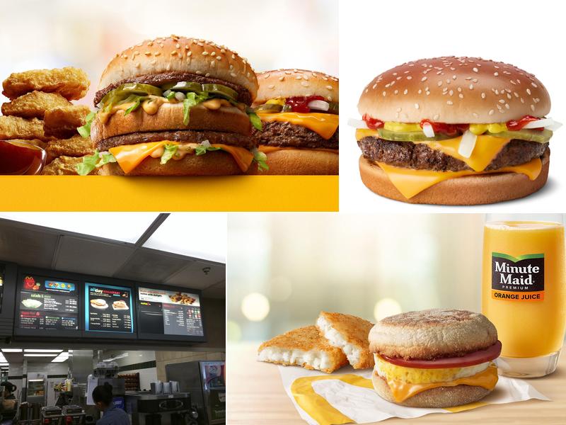 McDonald's Menu