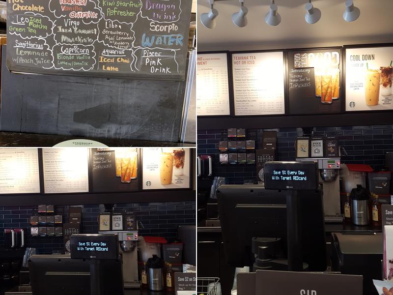 Starbucks Menu