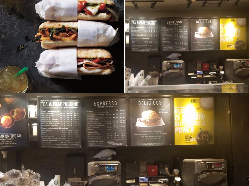 Starbucks Menu