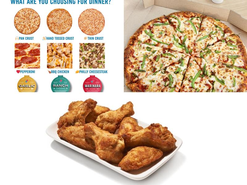 Domino's Pizza Menu