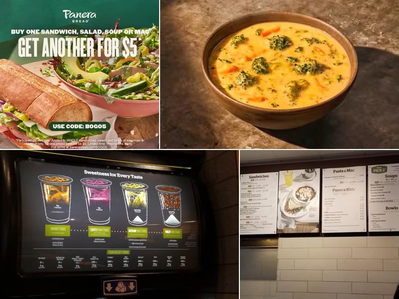 Panera Bread Menu