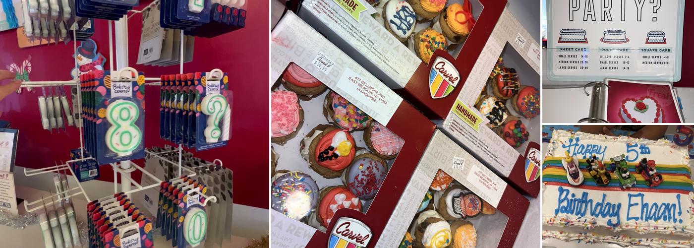 Carvel Menu