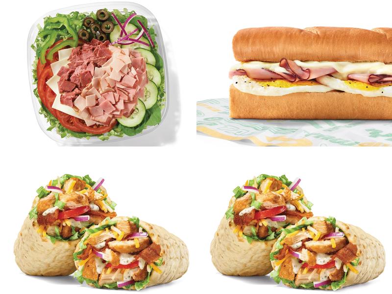 Subway Menu