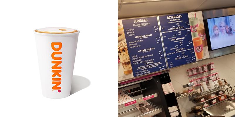 Dunkin' Menu