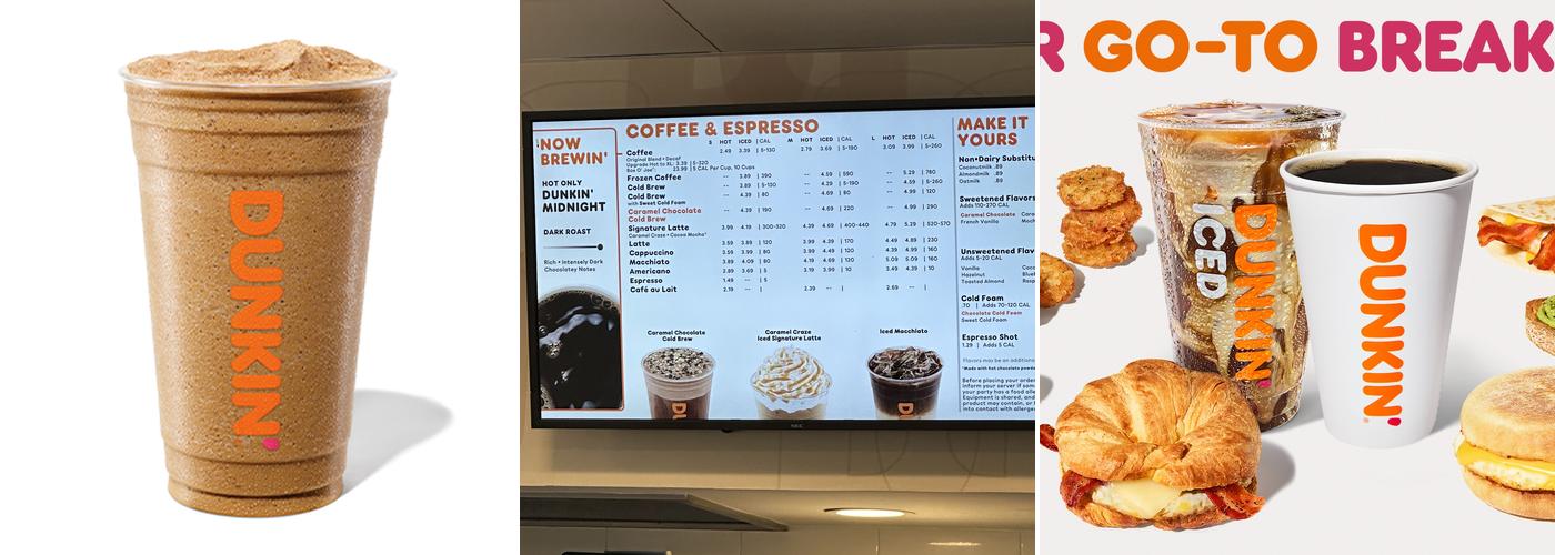 Dunkin' Menu