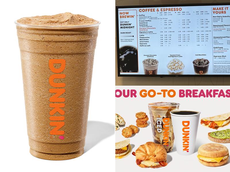 Dunkin' Menu